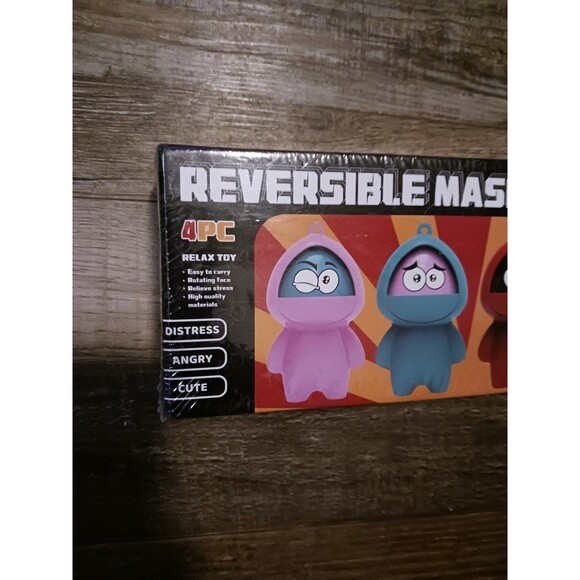 Reversible Masker Man Stress Releif Fidgit Figures - Picture 4 of 12